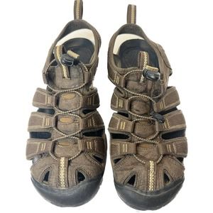 KEEN Women’s Brown CNX Contour Arch Sport Sandals Size 9 Slip on Hiking Beach